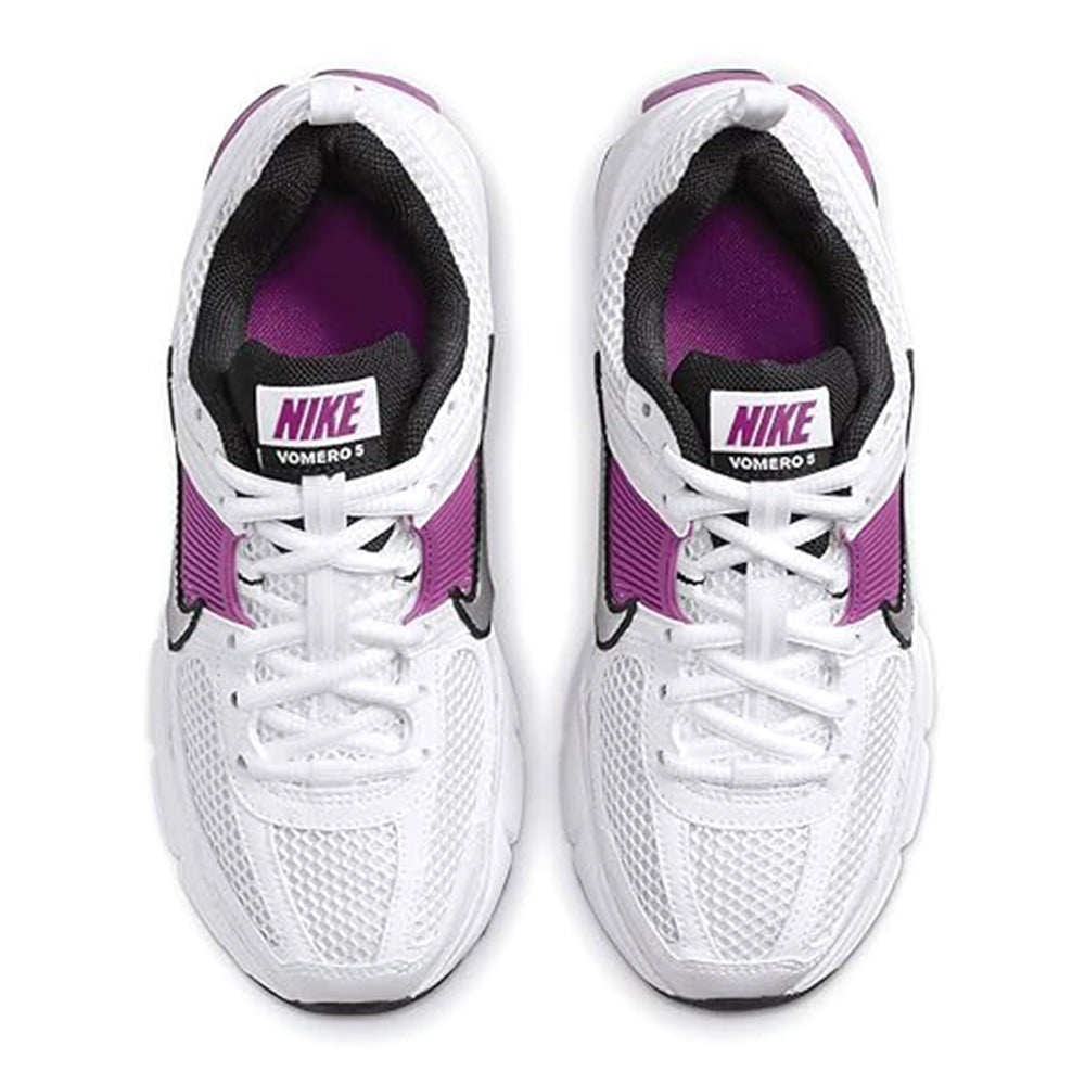 Big Kid's Nike Vomero 5 White/MTLC Platinum (HF6998 102)