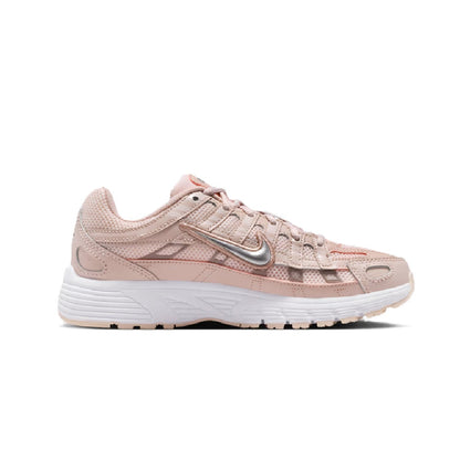 Big Kid's Nike P-6000 Silt Red/Metallic Silver (HV5064 602)