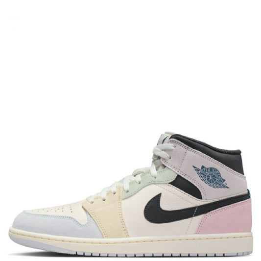 Men's Jordan 1 Mid SE Sail/iced Jade-anthracite (ib7110 100) Sneakers - Premium Brand Shoes for Men and Women