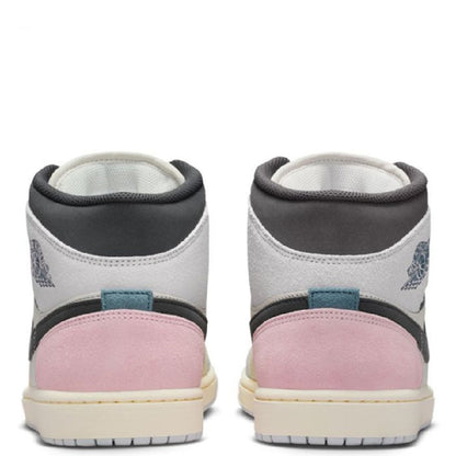Men's Jordan 1 Mid SE Sail/iced Jade-anthracite (ib7110 100) Sneakers - Premium Brand Shoes for Men and Women