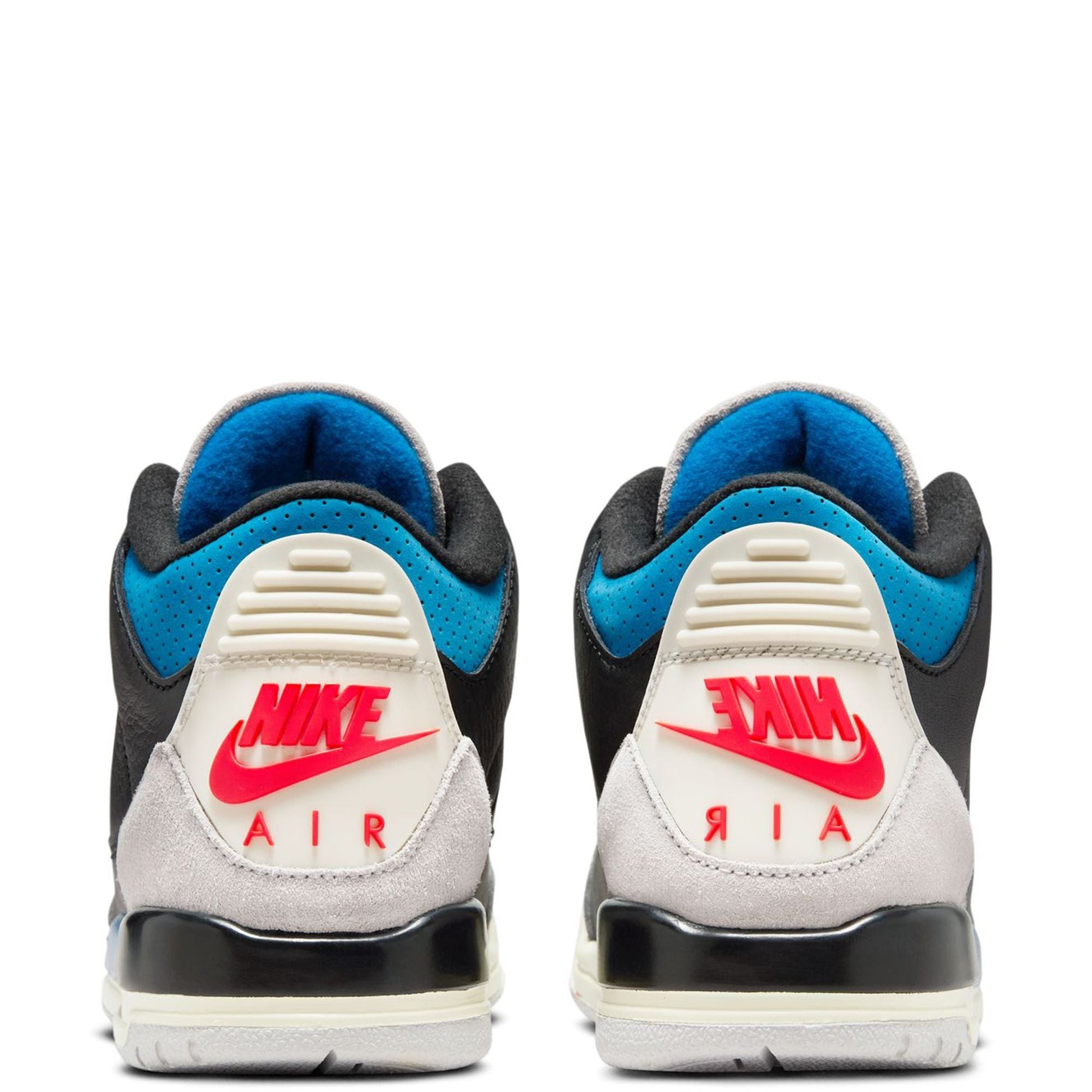 Big Kid's Jordan 3 Retro "Rare Air" Blk/Chil Rd-Neutral Gry (IB8968 004)