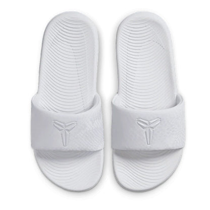Big Kid's and Little Kid's Nike Kobe Kawa Slide White/White (IF2871 100)