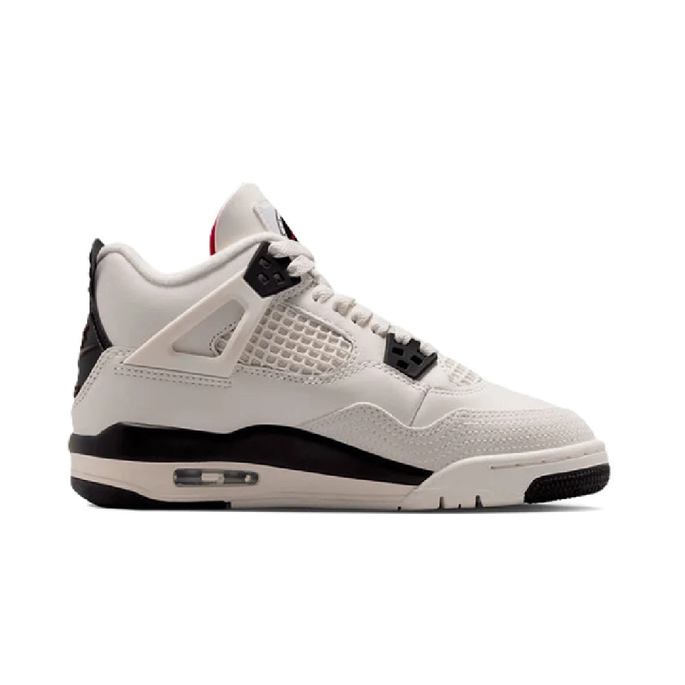 Big Kid's Jordan 4 Retro OG "Flight Club" Sail/Black-University Red (IM4026 100)
