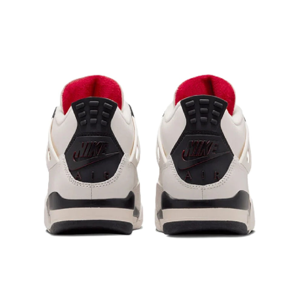 Big Kid's Jordan 4 Retro OG "Flight Club" Sail/Black-University Red (IM4026 100)