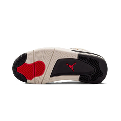 Big Kid's Jordan 4 Retro OG "Flight Club" Sail/Black-University Red (IM4026 100)