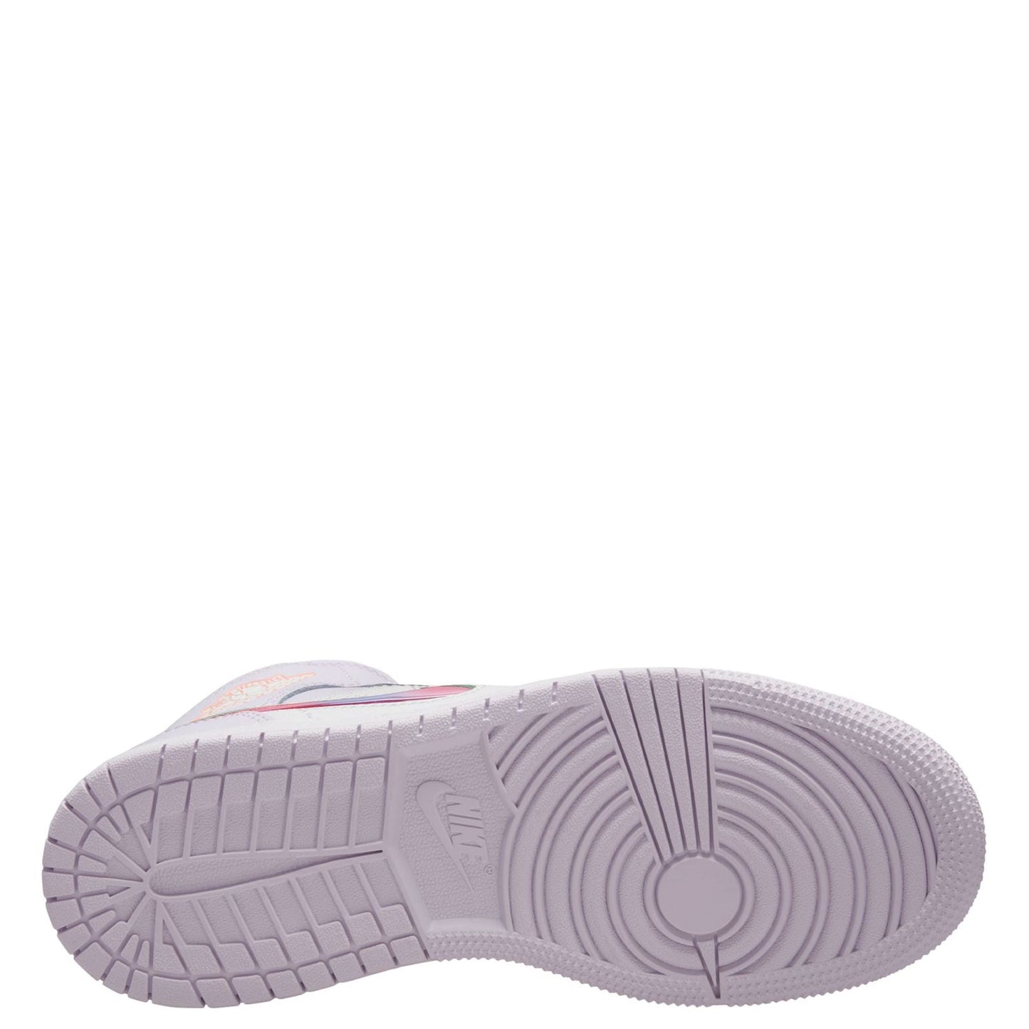 Big Kid's Jordan 1 Mid SE Barely Grape/Atomic Pink-White (IM4419 500)