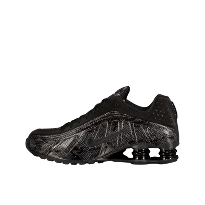 W Nike Shox R4 Print 'Black Snakeskin'