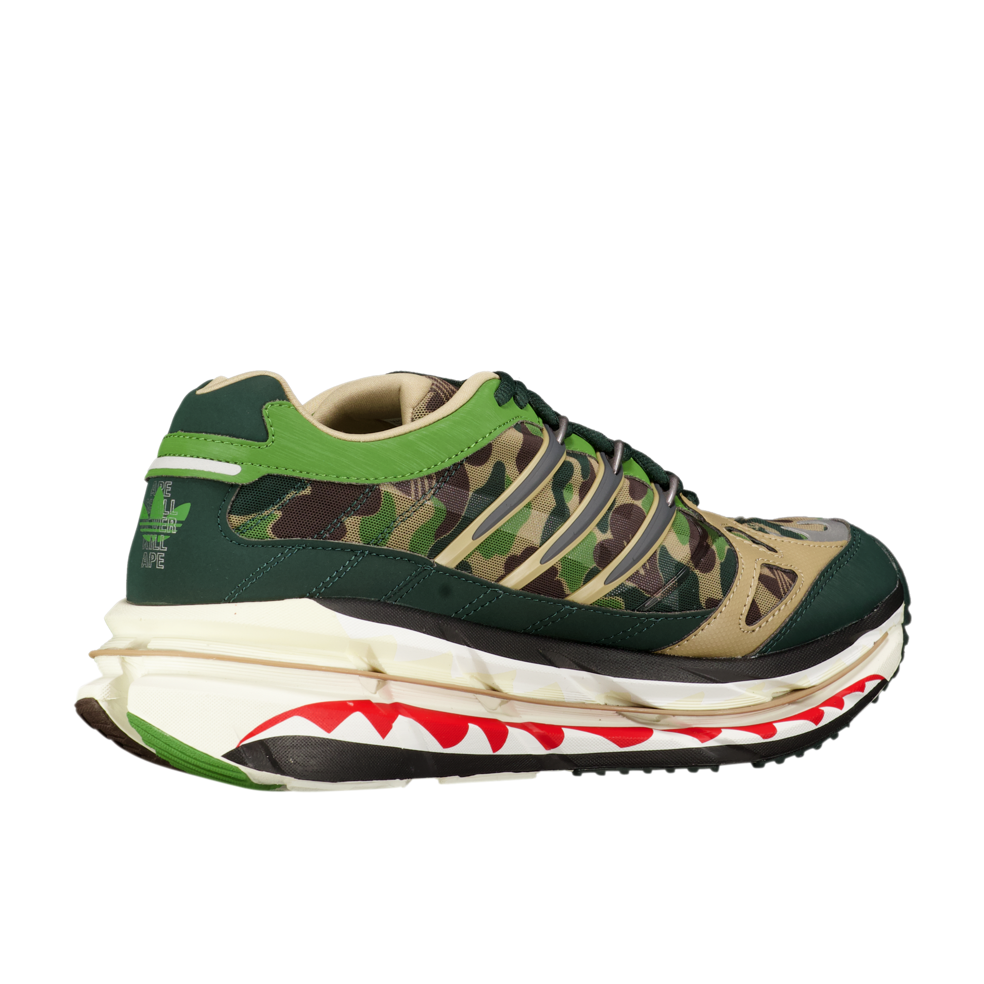 Bape X Adidas Adistar Hrmy 'Camo Green'